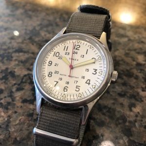 Timex Jcrew military watch